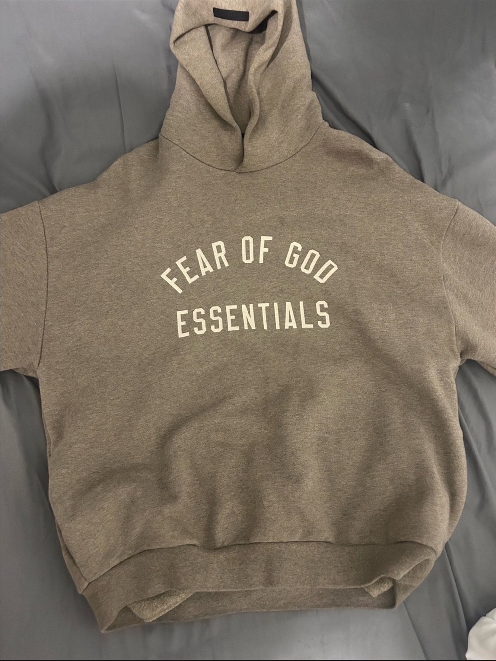 Essentials Fear of God Crewneck Sweatshirt in Taupe Brown